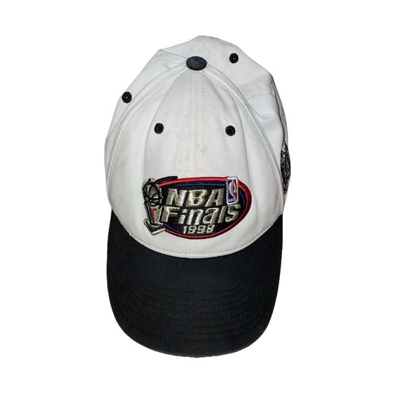 NBA Finals 1998 Mitchell Ness Mens SnapBack Hat Cap Chicago Bulls Utah Jazz - Picture 1 of 8